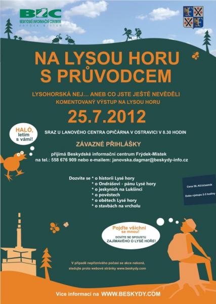 Vydáte se s námi na Lysou horu?