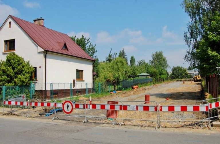 Vzniká nová místní komunikace