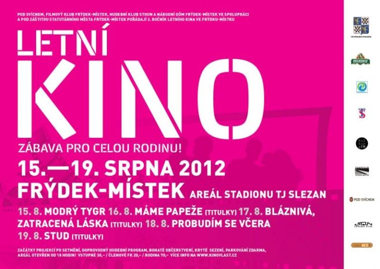 Rozloučení s letním kinem ve Frýdku-Místku!