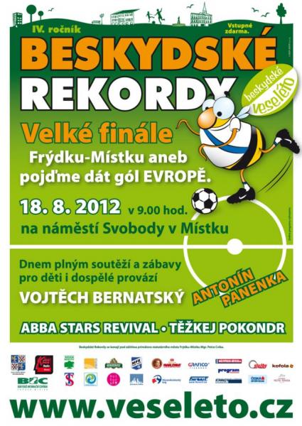 Beskydské rekordy budou také plné hudby!