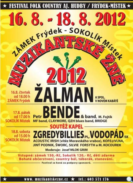 Muzikantské žně – na zámku i v Sokolíku