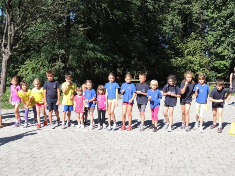 Běh místeckým parkem