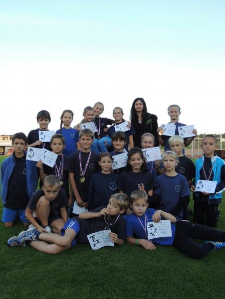 Atletická přípravka vítězí