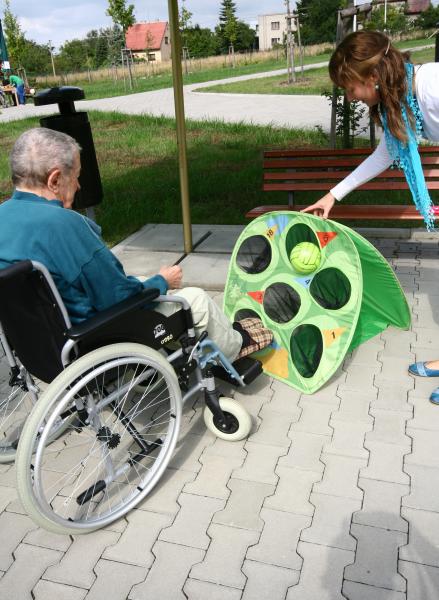 Hospic pořádal sportovní hry