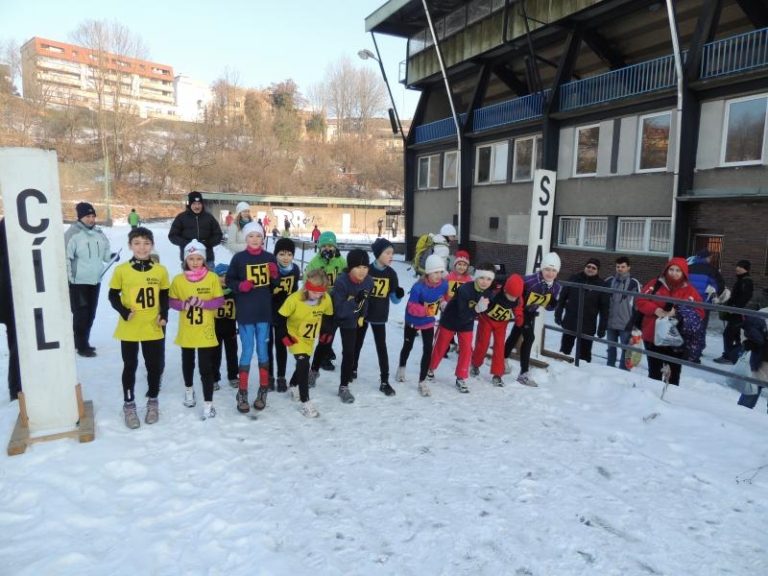 Ani velký mráz běžce neodradil