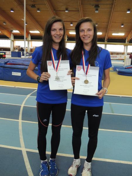 Další medaile sester Siebeltových z mistrovství ČR