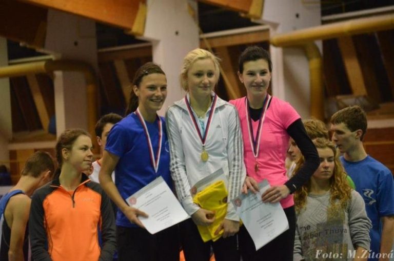 Veronika Siebeltová vybojovala medaili na halovém Mistrovství ČR