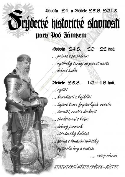 Město ožije historickými slavnostmi