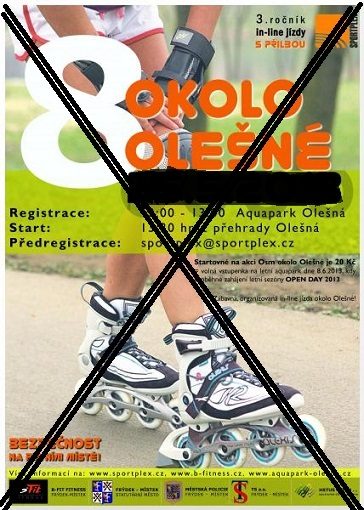 Osm okolo Olešné – akce zrušena