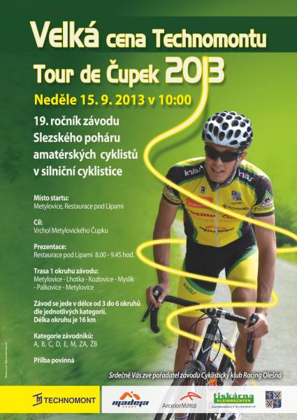 Závod pro cyklisty – Tour de Čupek