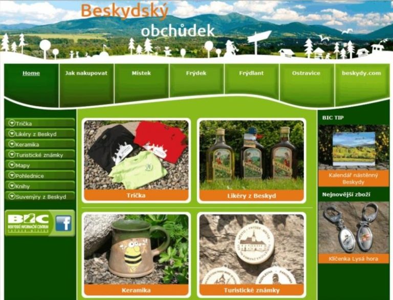 Navštivte Beskydský obchůdek!
