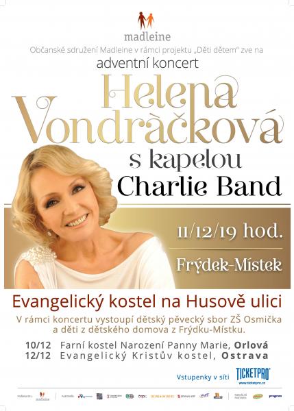 Adventní koncert Heleny Vondráčkové