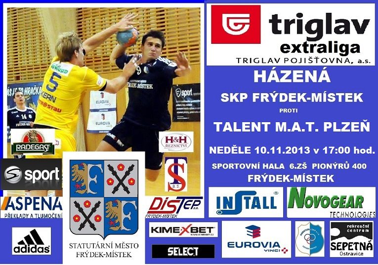 Extraligoví házenkáři v neděli s Plzní
