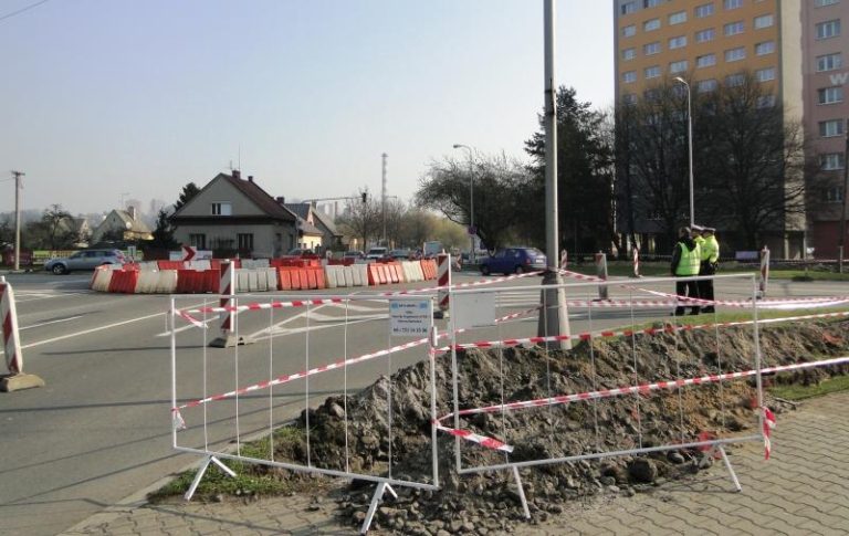 Doprava na křižovatce U Rady je bez komplikací