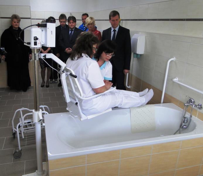 V domě s pečovatelskou službou vzniklo Středisko osobní hygieny