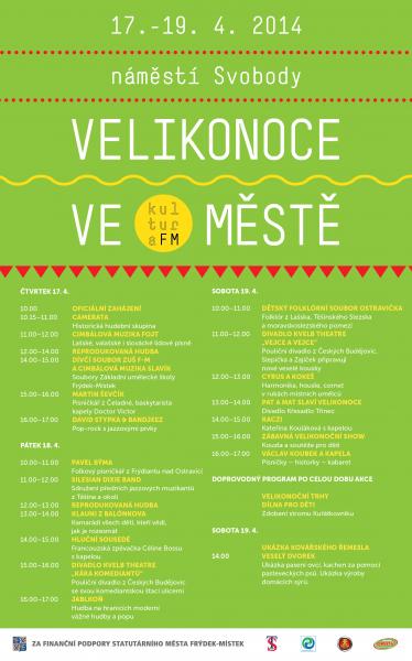 Velikonoce ve Frýdku-Místku budou veselé
