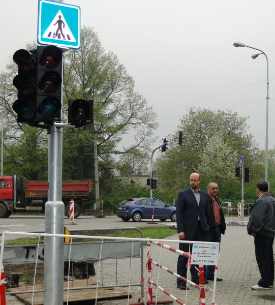 Nové semafory na křižovatce U Rady budou spuštěny v pátek