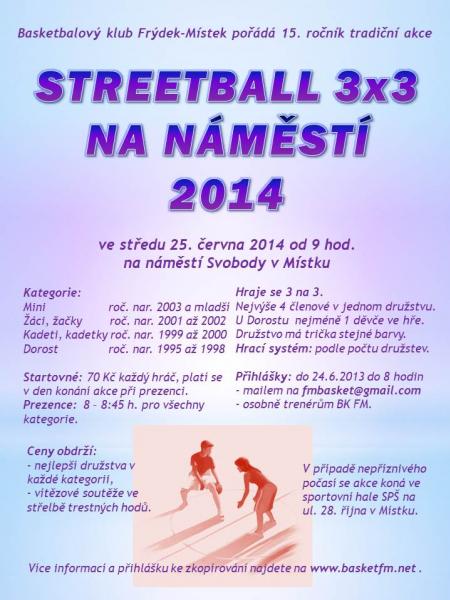 Místecké náměstí ožije streetballem