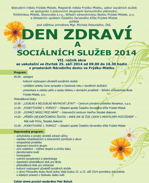 Den zdraví a sociálních služeb 2014