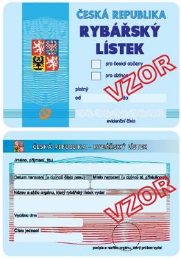 Informace pro držitele rybářských lístků vydaných na přelomu let 2004/2005
