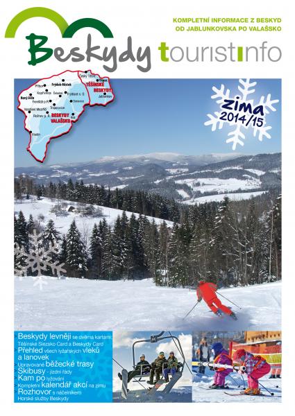 Zimní číslo novin Beskydy tourist info opět nabídne kompletní informace z Beskyd