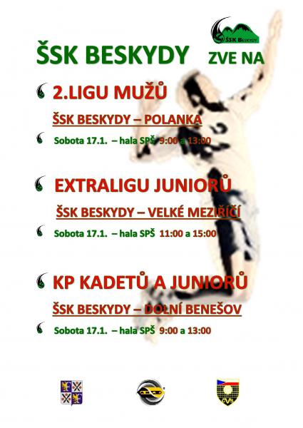 Pozvánka na volejbalový víkend