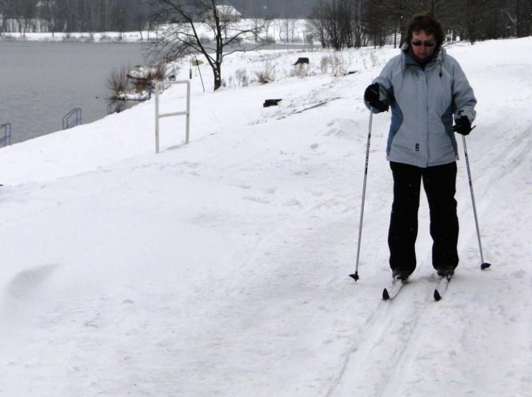 Kolem Olešné jsou upraveny běžecké stopy