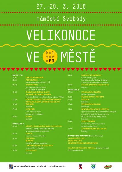 Velikonoce ve městě budou veselé