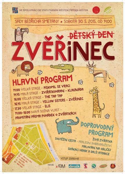 Den dětí oslavíme v sobotu ve Smetanových sadech