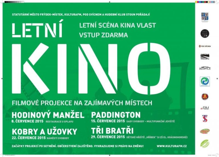 LETNÍ KINO – opět ve středu