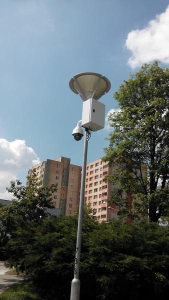 Revitalizované sídliště Slezská dostalo také moderní kamerový systém