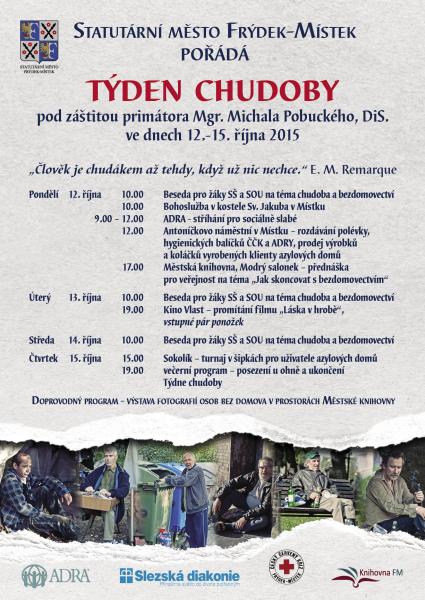 Týden chudoby ve Frýdku-Místku aneb do kina za pár ponožek