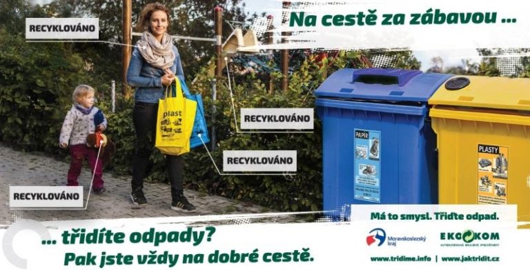 Nové barevné kontejnery na separovaný odpad