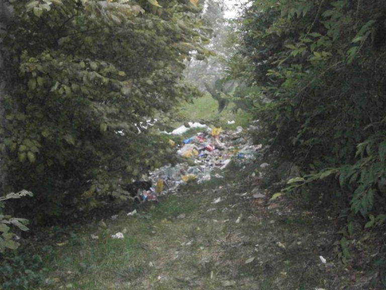 3,30 t odpadu zlikvidováno v měsíci říjnu 2015 z černých skládek