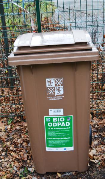 Město začne na jaře svážet biologický odpad od rodinných domků