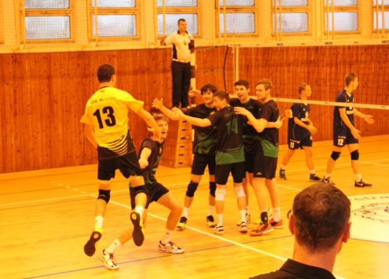 Volejbalová extraliga juniorů má za sebou první polovinu soutěže