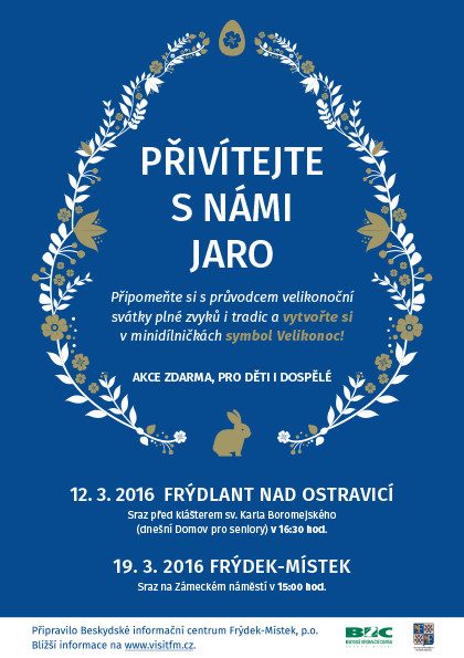 Nezapomeňte s námi přivítat jaro!