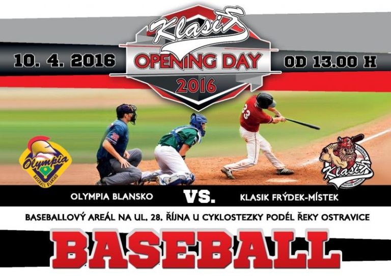 Baseballisté zahájí v neděli sezonu domácím utkáním