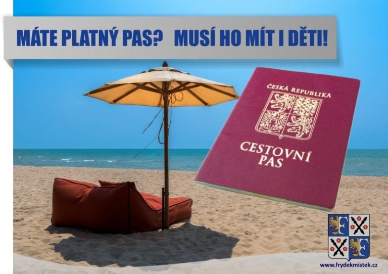 Děti musí mít při cestě do zahraničí vlastní cestovní doklad