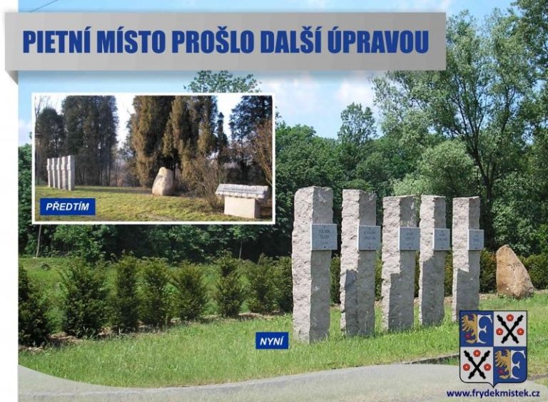 Pietní místo v Lískovci prošlo další úpravou