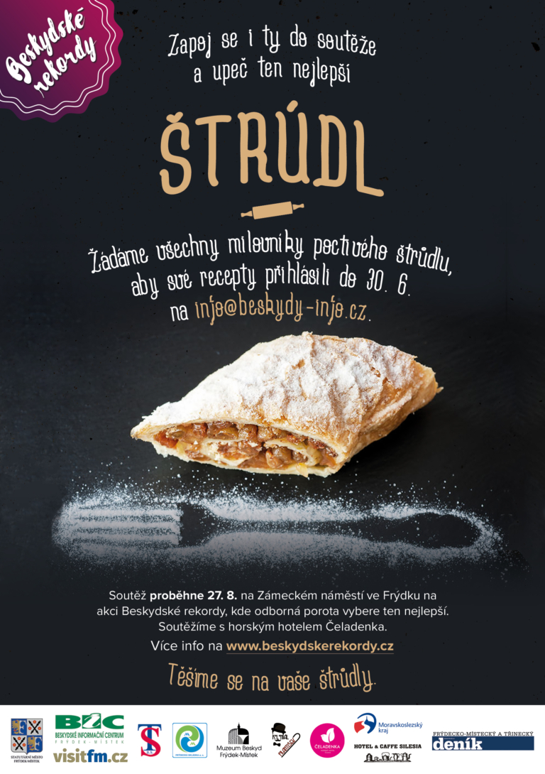 Prodlužujeme možnost přihlášení do soutěže o nejlepší frýdeckomístecký štrúdl