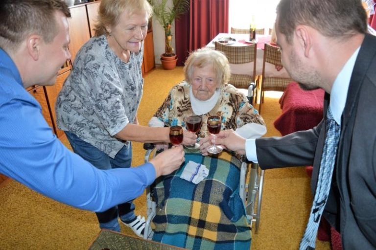 Nejstarší občanka města má neuvěřitelných 105 let