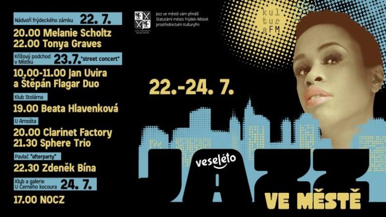 Udělejte si čas na hudební festival Jazz ve městě