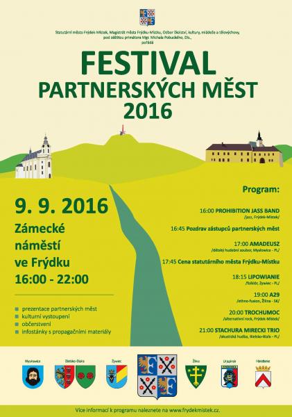 Frýdek ožije Festivalem partnerských měst