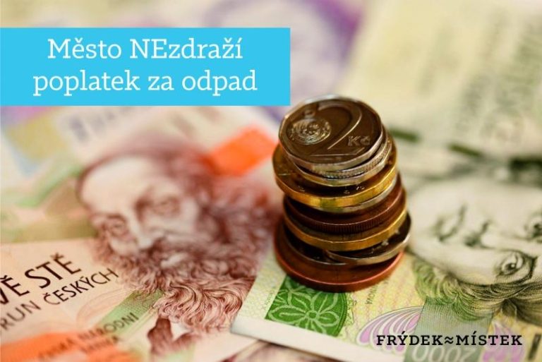 Poplatek za odpad se zatím zvyšovat nebude. Stále častější výskyt nábytku u popelnic to ale může změnit