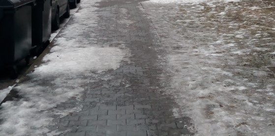 Náledí nás potrápilo