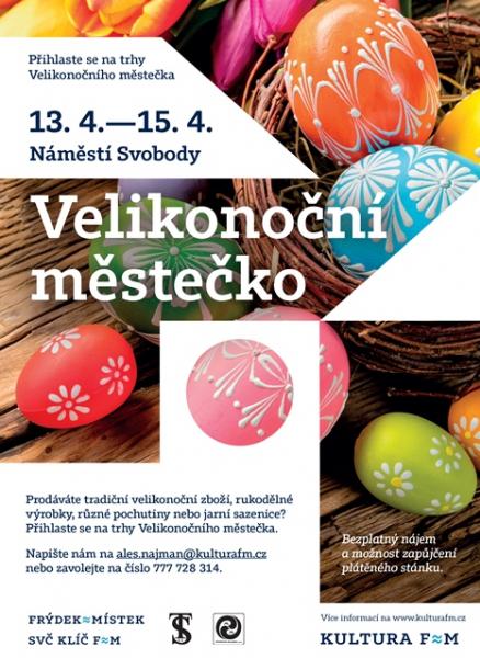 Hledáme prodejce na trhy Velikonočního městečka