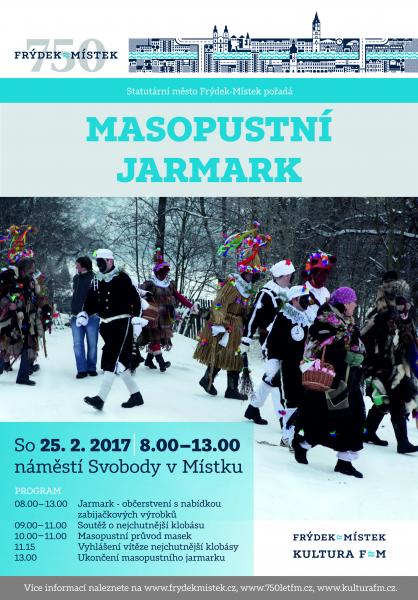 Město láká na Masopustní jarmark