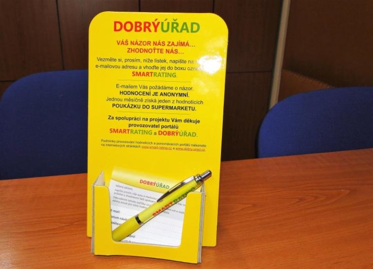 Magistrát se jako první magistrát v kraji zapojil do projektu DOBRÝÚŘAD