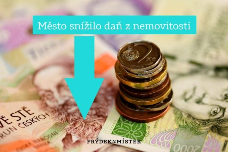 Radnice schválila snížení daně z nemovitosti